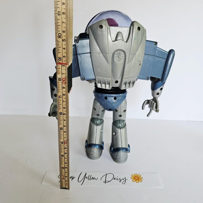 Vintage Y2K Disney Pixar Toy Story 2 Buzz Lightyear Action Figure WORKS 12" 1172 image 7
