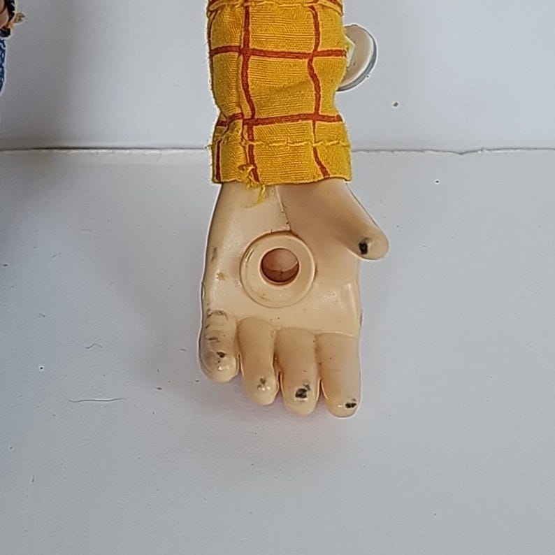Figura vintage de Woody de Toy Story 2 de Mattel de 1999, 15 pulgadas, coleccionable, 1610 imagen 7