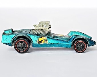 1968 Mattel Hot Wheels Redline Custom Eldorado in Lime Yellow - Etsy