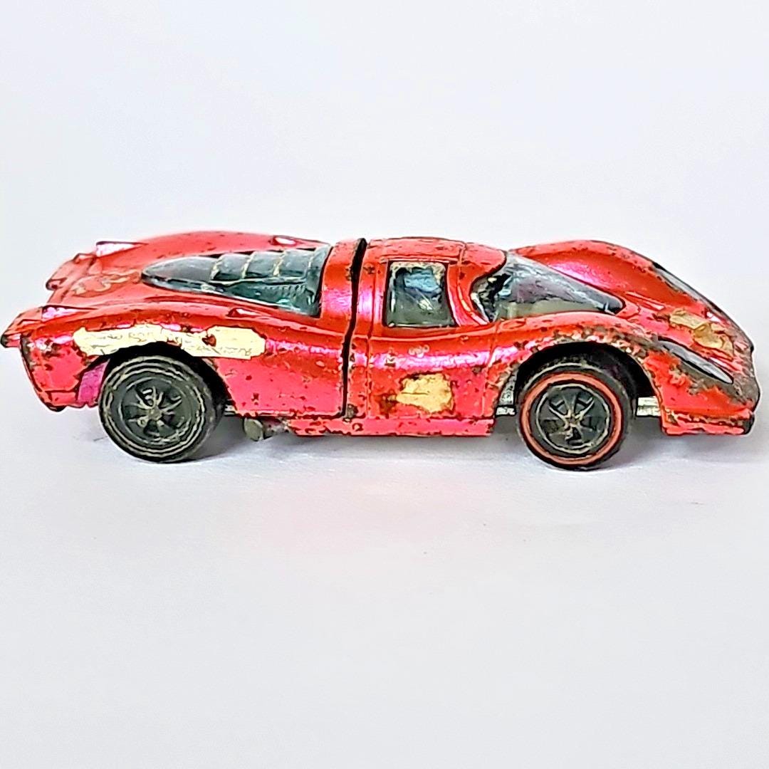 Sparky - Porsche Dauer 962 Rouge - Modèle Réduit 1/64 - Voiture Diecast Neuve En Boîte - Édition 1994