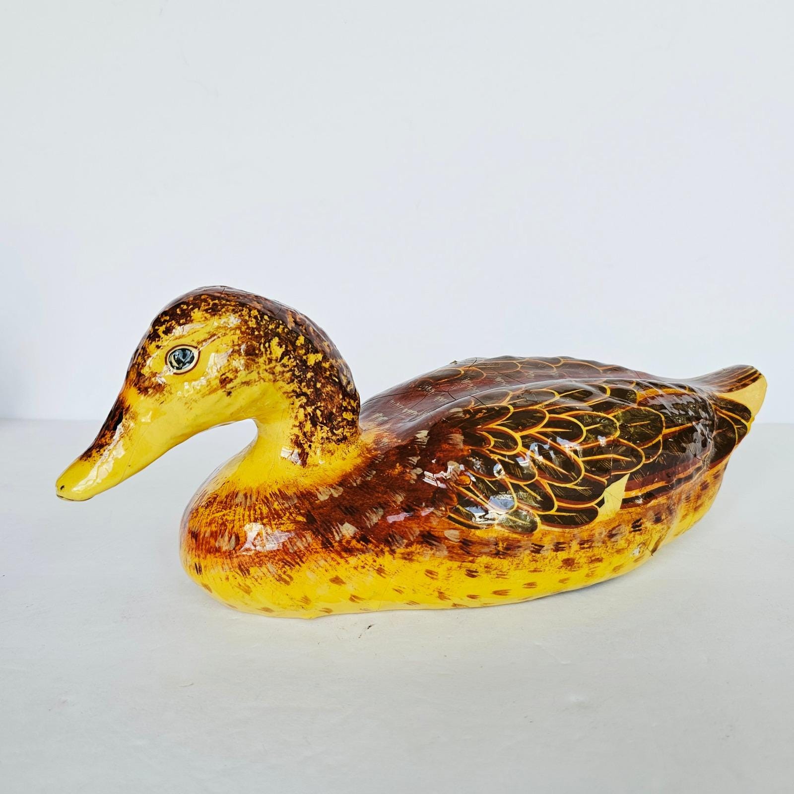 Paper Mache Duck - Etsy