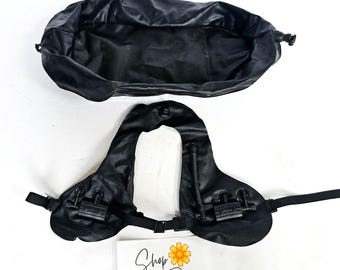 G.I. Joe 1:6 Scale Life Boat Raft & Life Jacket Black Inflatable 1352