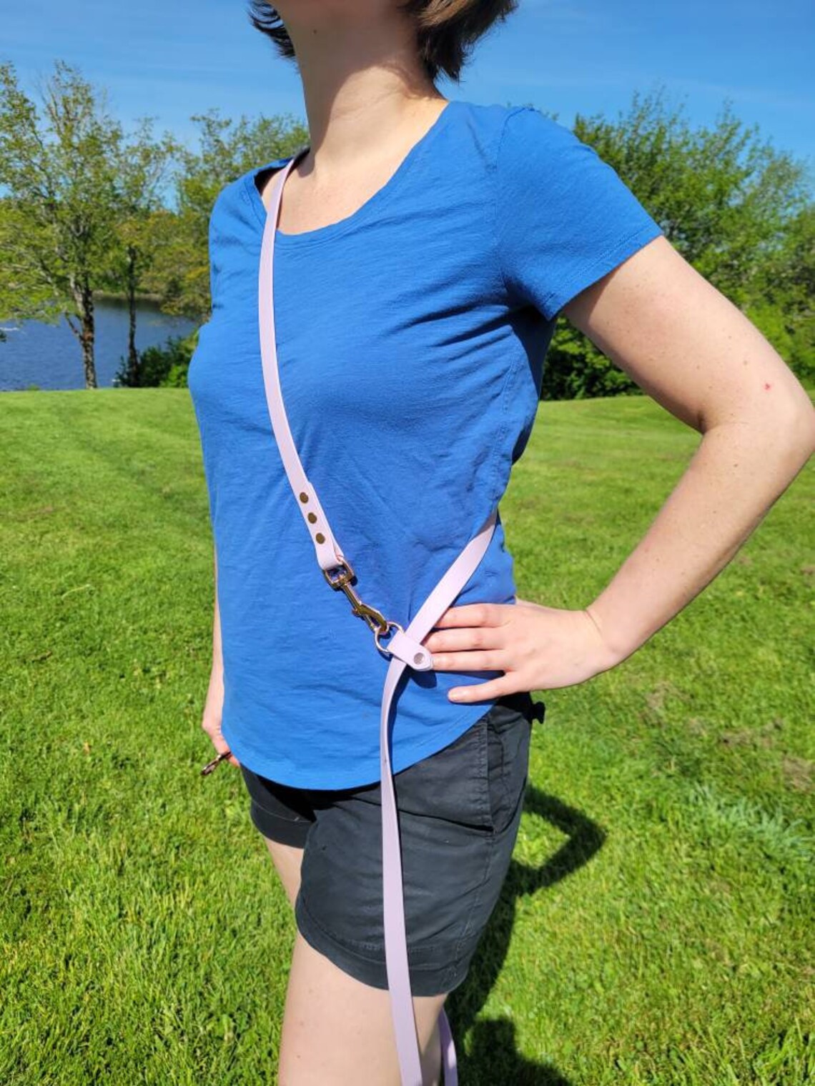 3/4 Handsfree Dog Leash Waterproof Handsfree Leash Etsy Canada