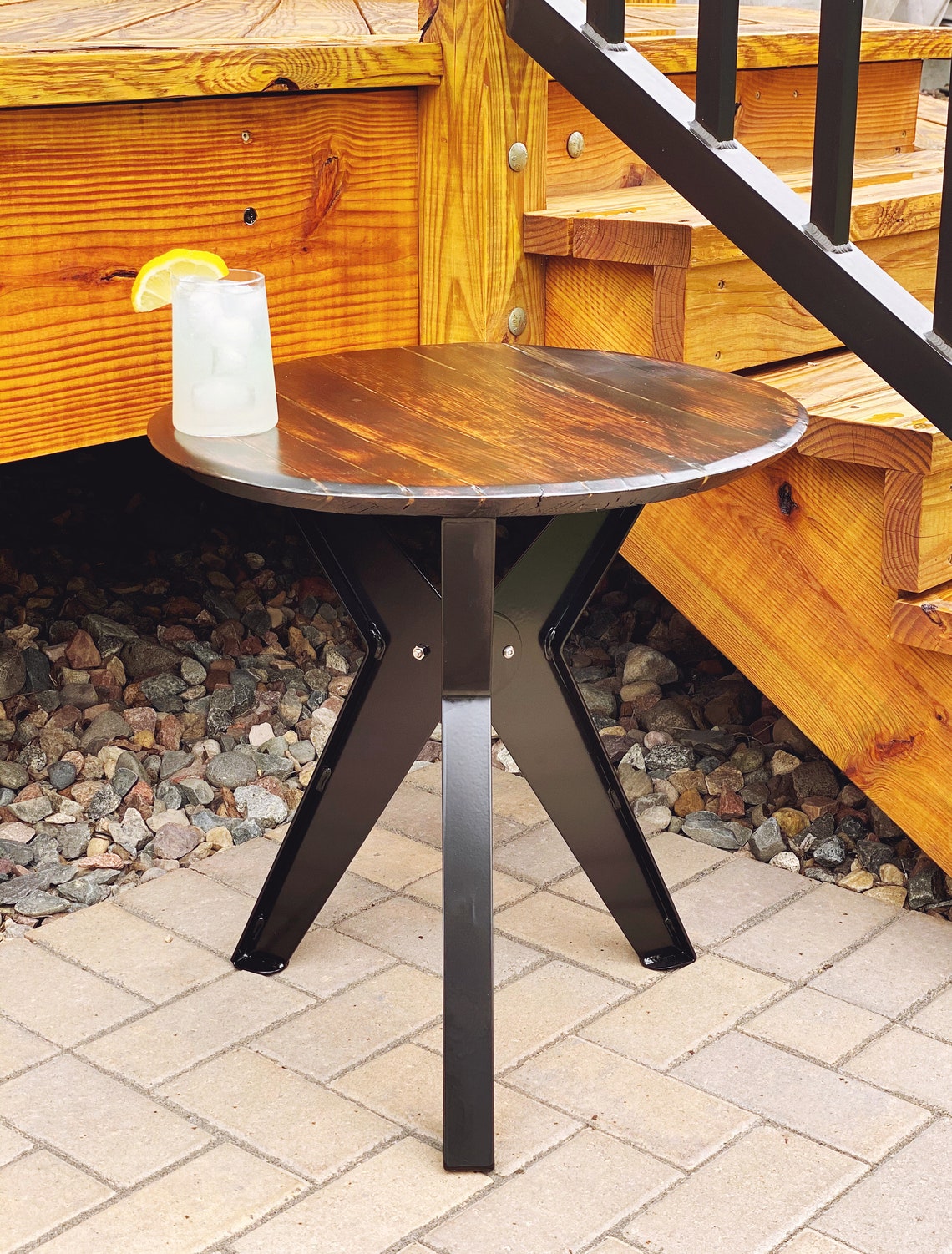 Three Leg Table Base Etsy