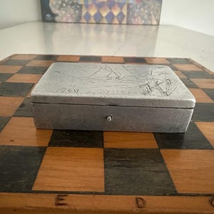 military cigarette case Amazon.com: Grunge American Army Soldiers with Flag Portable Cigarette Holder Storage Box with Flip Cover for Outdoor Hiking : Health & Household Sterling Silver Cigarette Box /