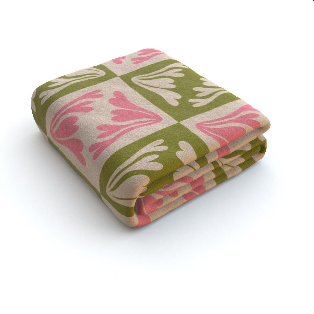 Orla kiely fleece blanket sale