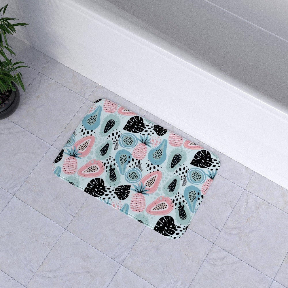 Blush Pink Bath Mat You're Like, Really Pretty Mean Girls Bathroom