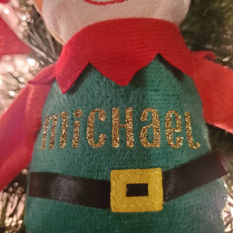 Elf Buddy Personalized Elf Plush Elf Stuffed CHRISTMAS Elf Elf Elves ...