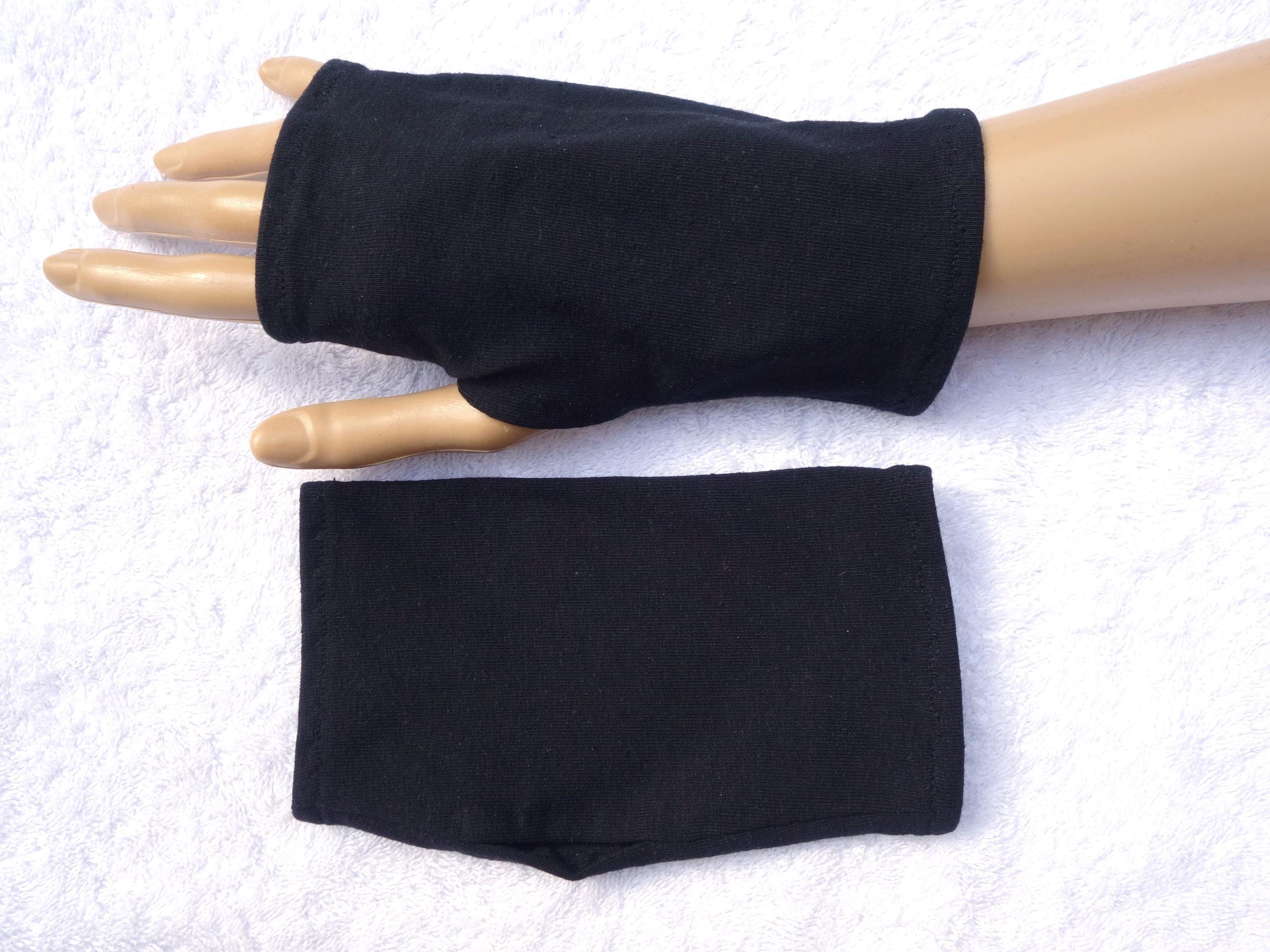 10 Paar Fingerlose Baumwollhandschuhe - UV Schutz & Touchscreen-tauglich