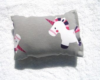 Unicorn, port cushion belt cushion chemo cushion pacemaker chemo cancer bra breast cancer seat belt cushion, horse, pony, rainbow, animal