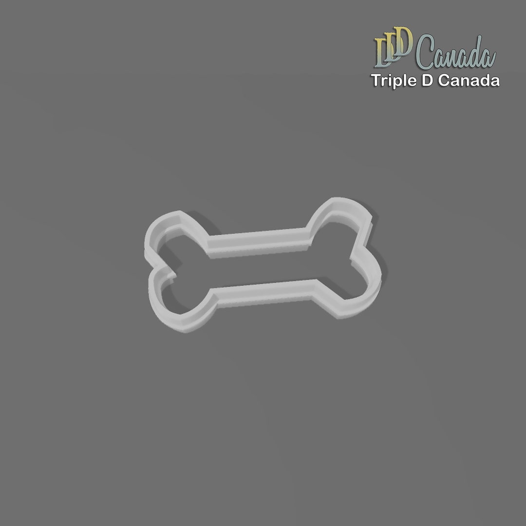Dog Bone Cookie Cutter, Dog Treat Cookie Cutter, Dog Cookie Cutter