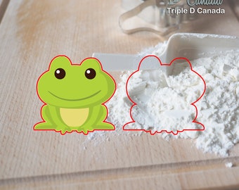 Frog Cookie Cutter (Tracking Available)