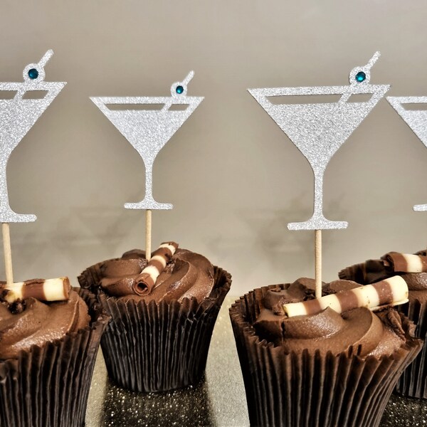Cocktail Cake Topper Etsy UK