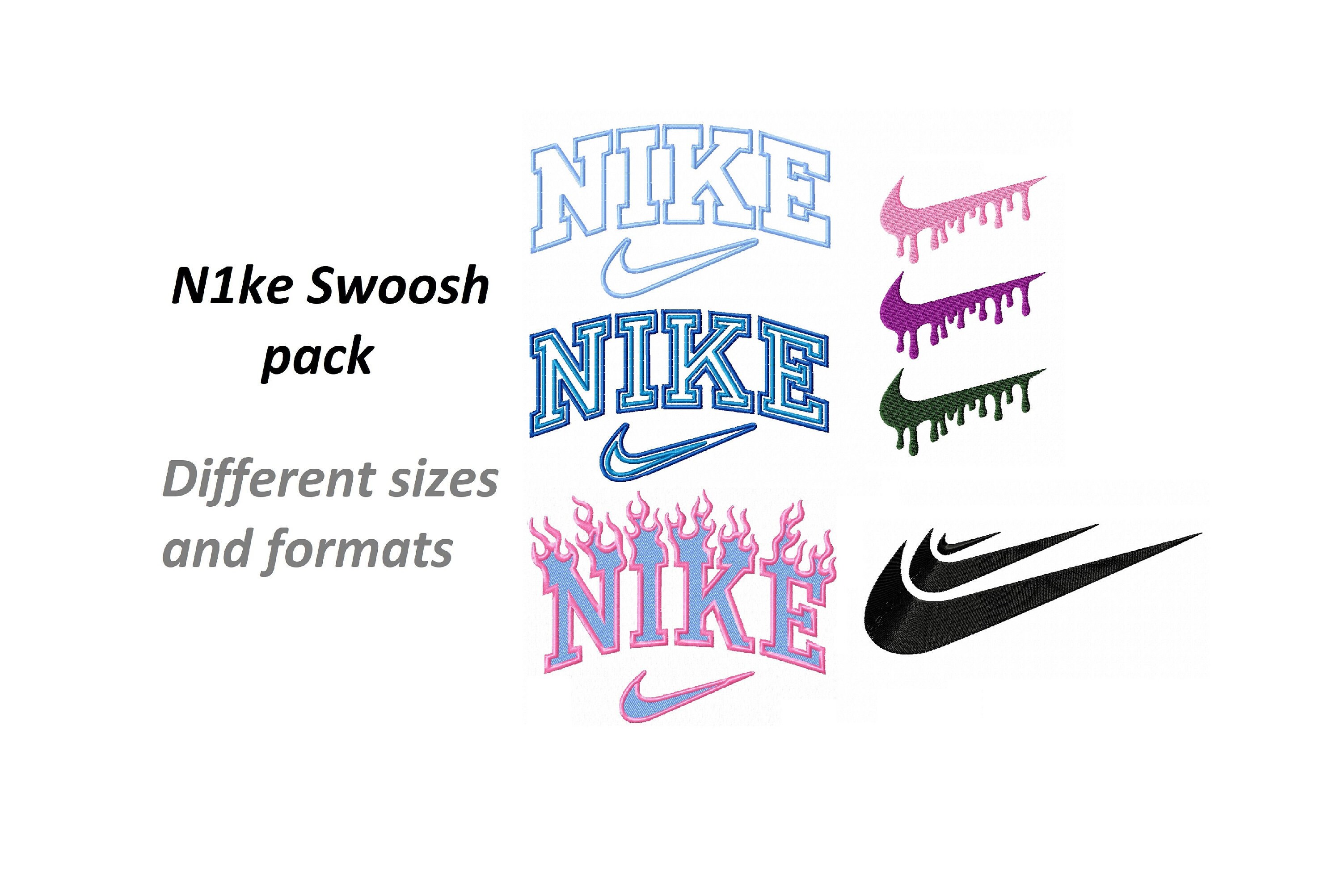 N1ke Swoosh Pack, 5 Designs, Different sizes and formats, Instant Dow…