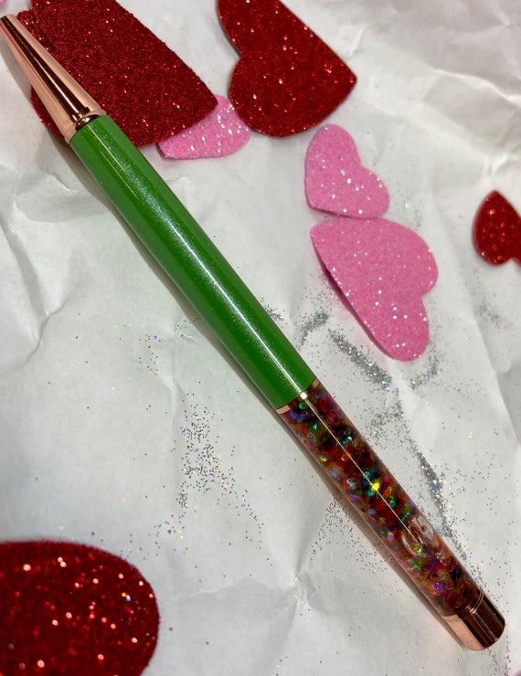 Rainbow glitter pen Clearance