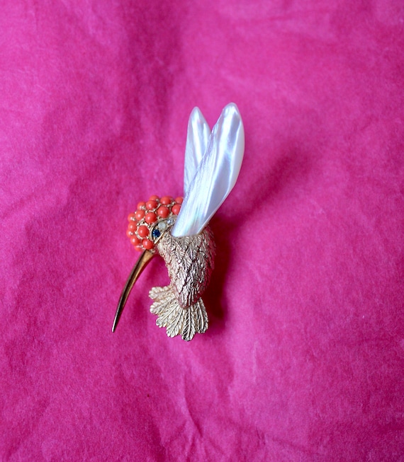 boucher hummingbird brooch