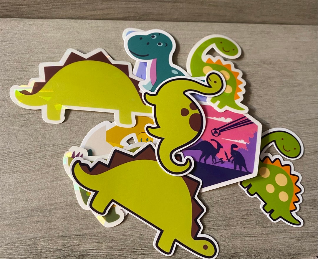 Dinosaur Time Rover Sticker Dinosaur Sticker Pack! (5 Stickers) - Etsy