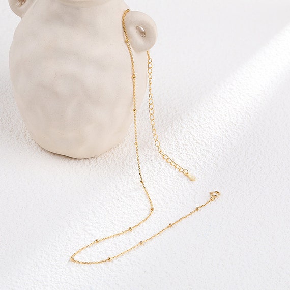 Bobble Chain Choker Necklace