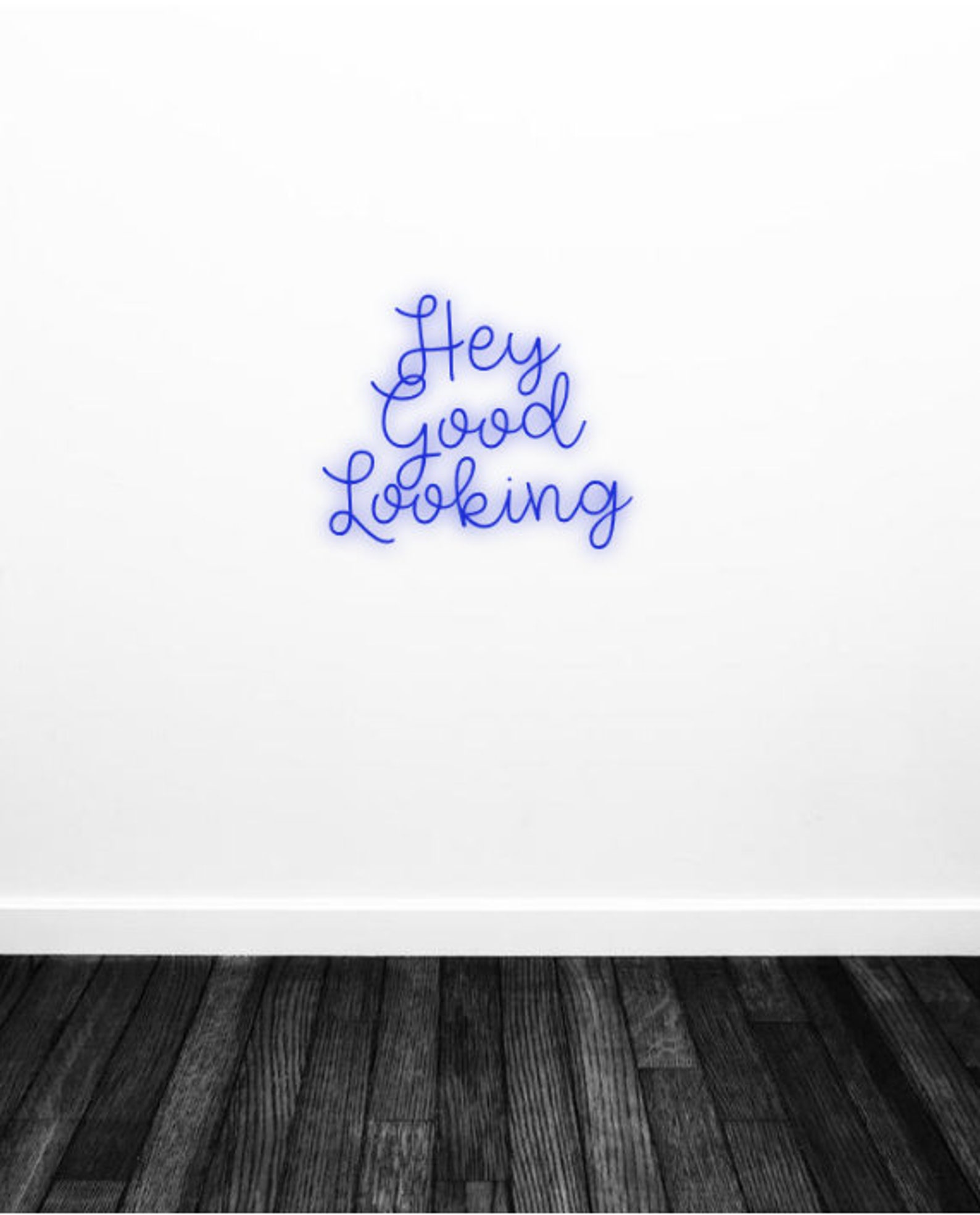 Neon Hey Good Looking Sign Etsy