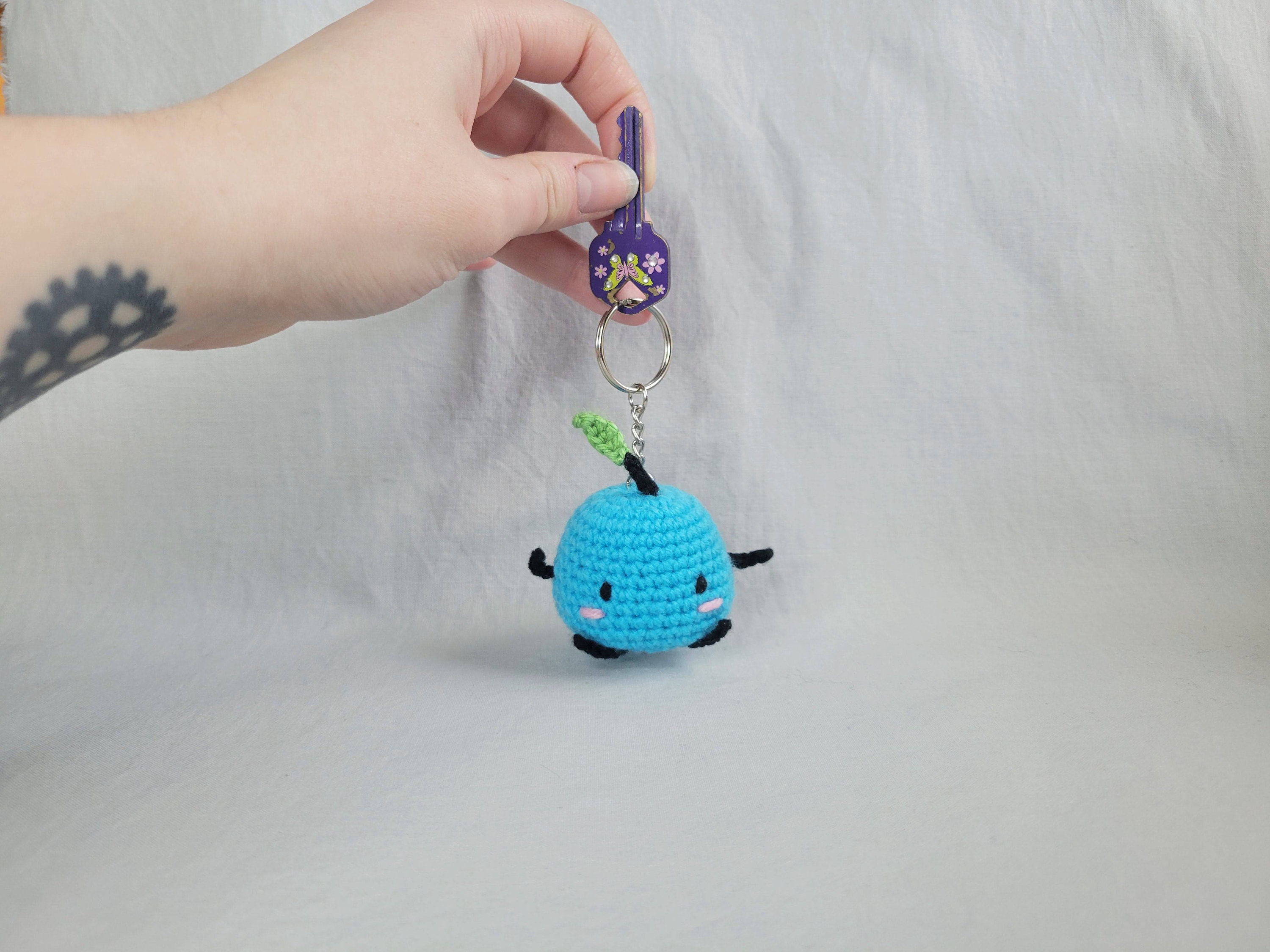 Crochet Mini Junimo Plush Keychain | Stardew Valley - Etsy