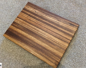 Chopping Board - Solid Zebrano