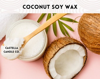 Coconut Soy Luxury Wax Blend (Free Shipping, 2 LB & 4 Lbs)