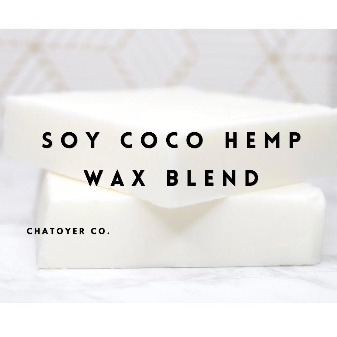 Soy Coco & Hemp Wax Blend 1LB Free Shipping Etsy