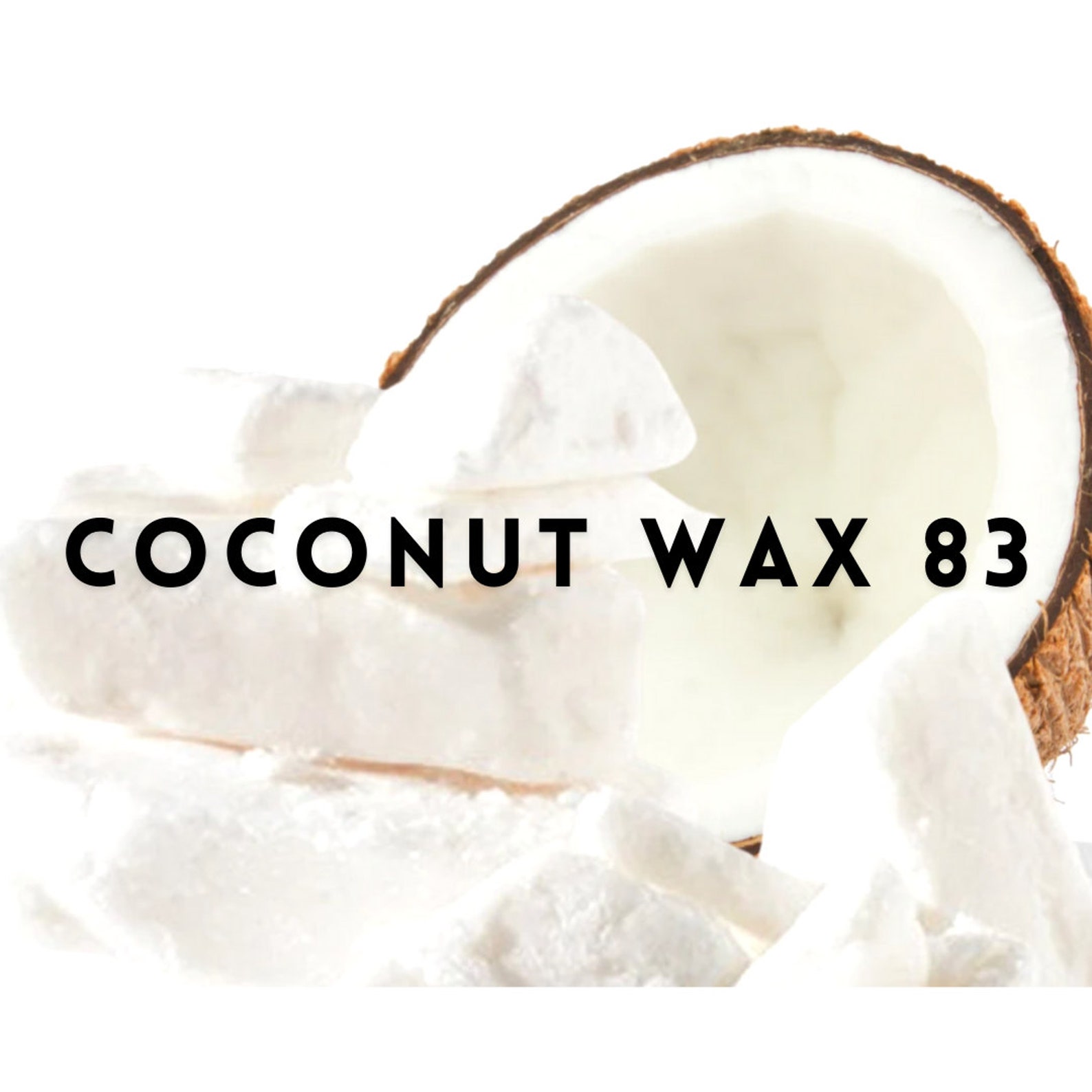 Coconut Wax 83 Free Shipping 1 LB & 4 LB Etsy