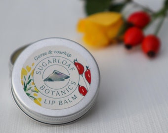 Ginster und Hagebutten Lippenbalsam