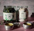 Botanical newborn set product logo