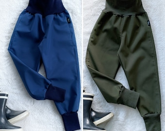 Softshell Pants for Kids Waterproof 