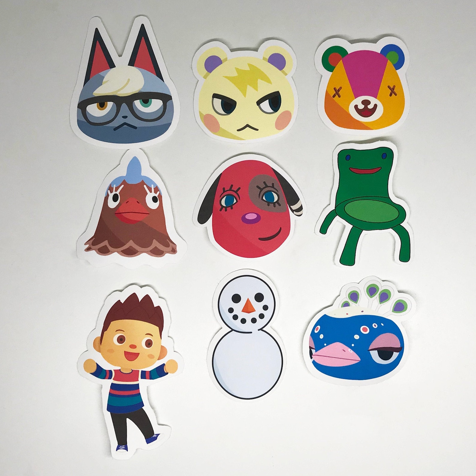 Animal Crossing: New Horizons Stickers High-Quality Vinyl | Etsy