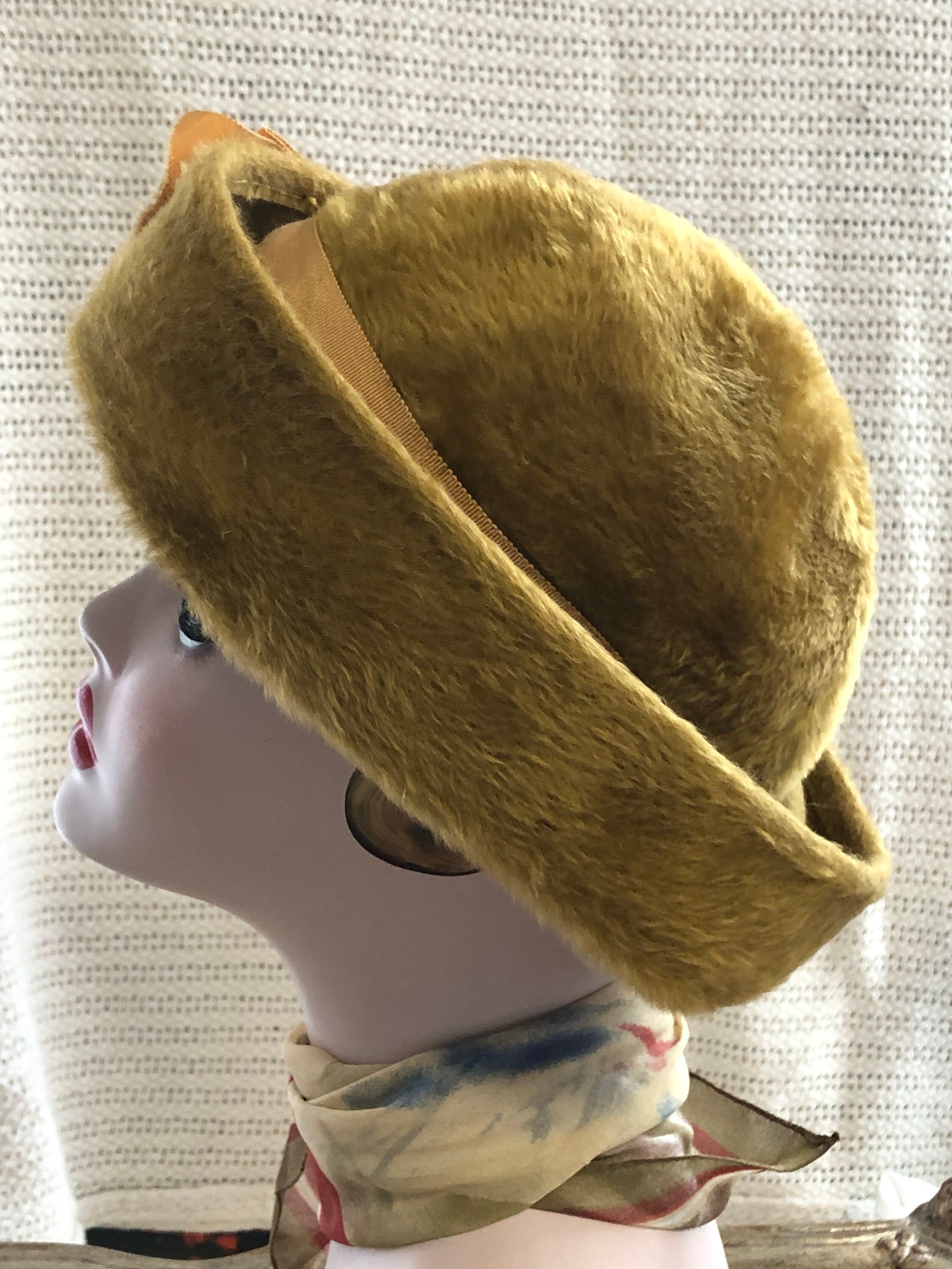 Vintage Belmar Fur Ladies Hat Vintage Fur Roller Hats available online. Keeps your head  main image 4