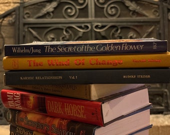 A Collection of 13 Spiritual Genre Hardcover and Softcover Books.  Meditation. Zen.