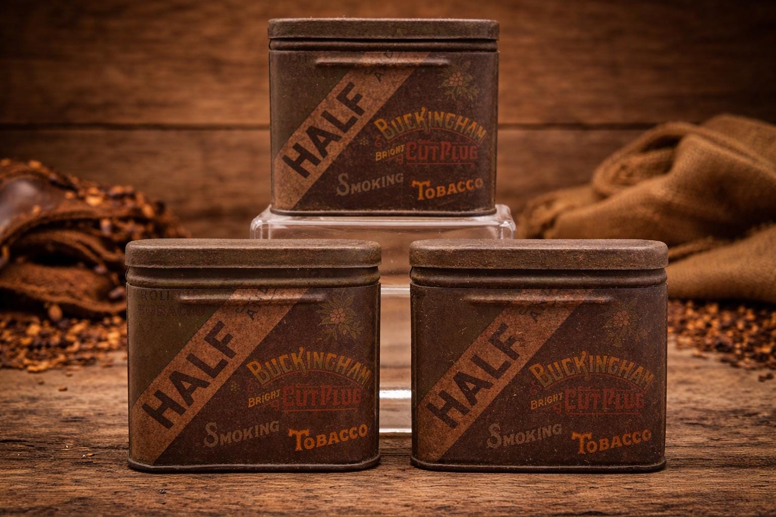 1930's tobacco tin - Etsy 日本