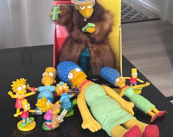 シンプソンズ PVCフィギュアセット 1990年 TCFFC キャンプ リサ