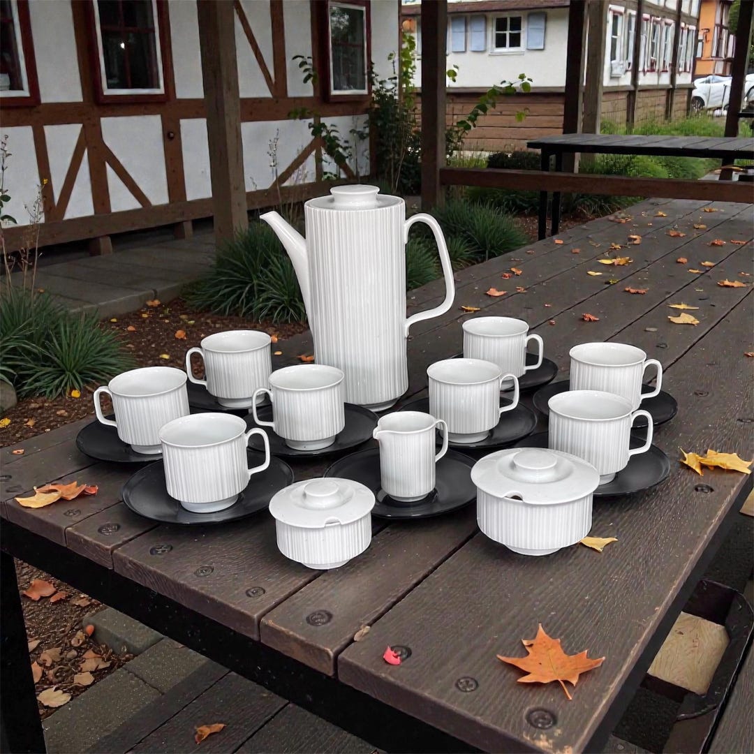 Rosenthal Studio Line Tea Set by Tapio Wirkkala • Mid Century