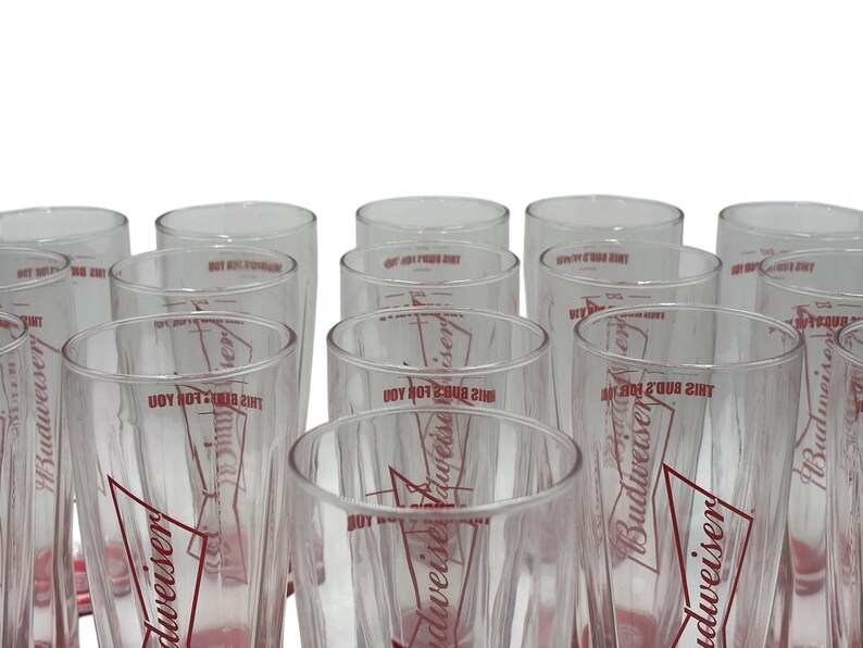 Budweiser Pint Glasses