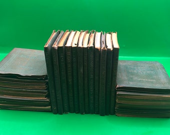 Antique 1920 The Little Leather Library w/26 Publishings.  Redcroft Edition. Sold Individually.