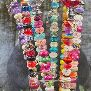 Kit Fai Da Te Per Bacchette Da Giardino Con Perline Colorate – 200 Pezzi, Aste In Acciaio E Cristalli Per Decorazioni Esterni