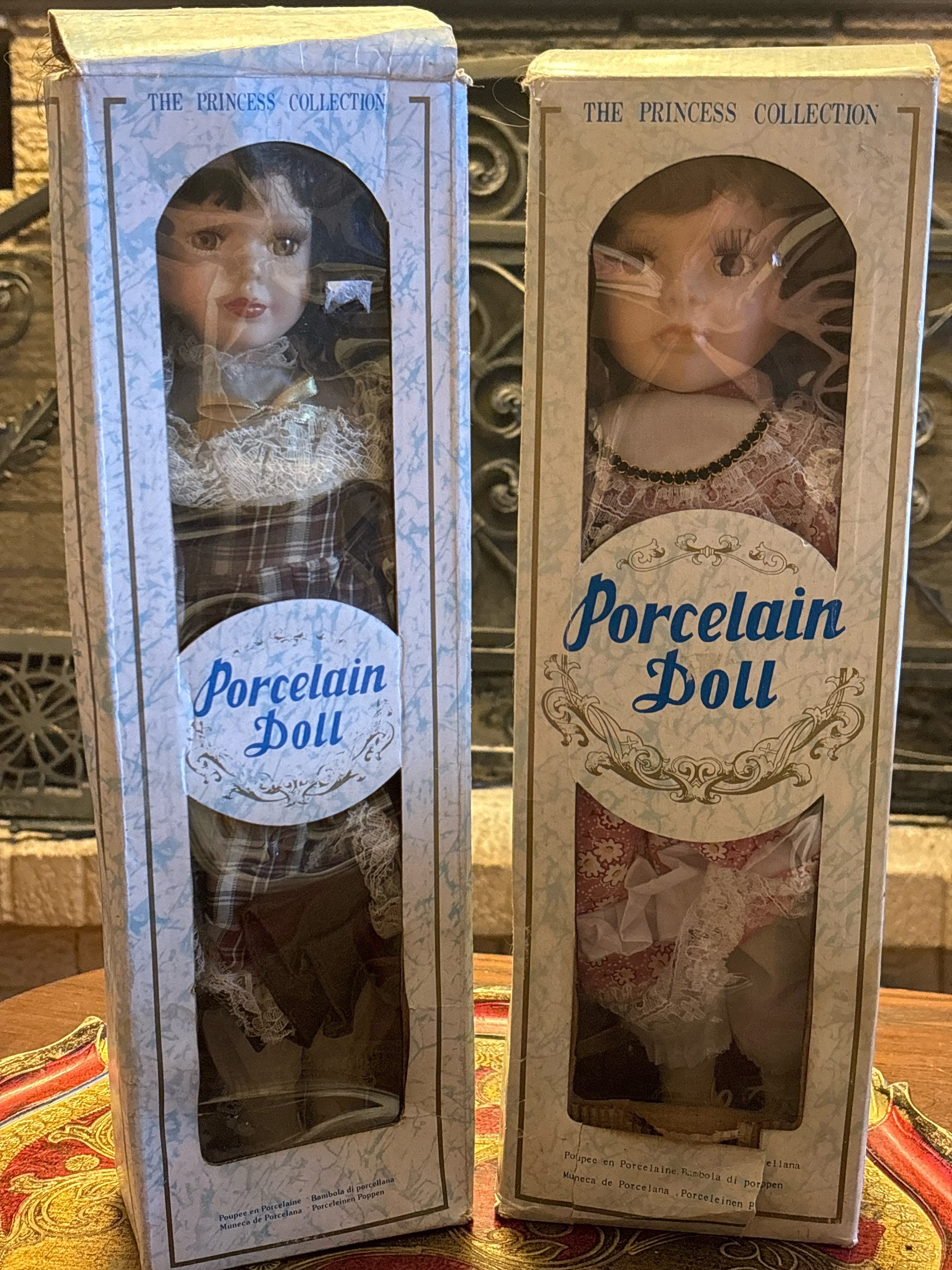 Vintage Porcelain Dolls “the Princess Collection”. Two Choices