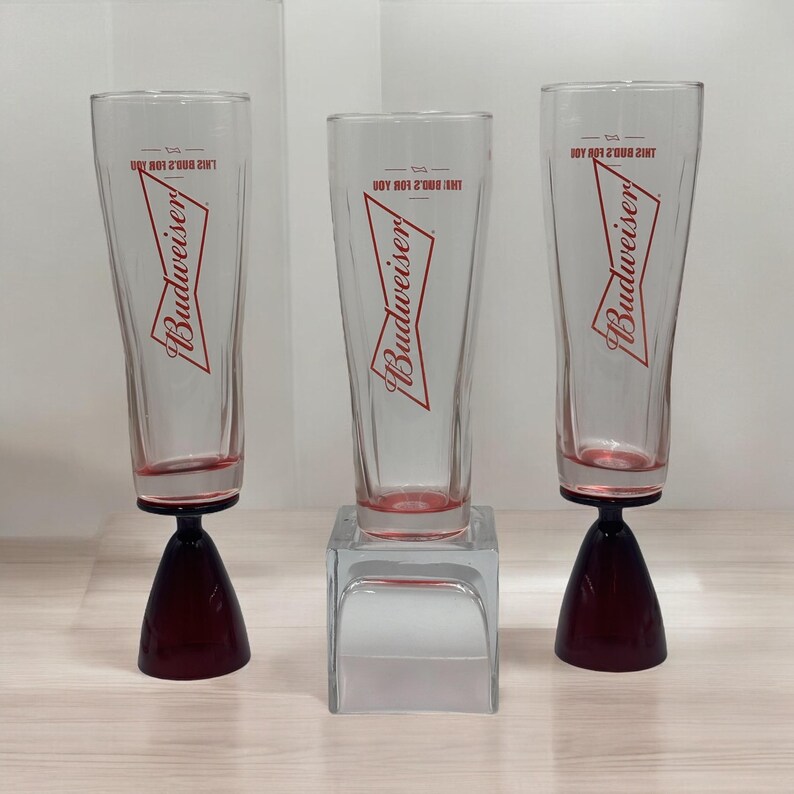 Budweiser Pint Glasses - Thumbnail 5