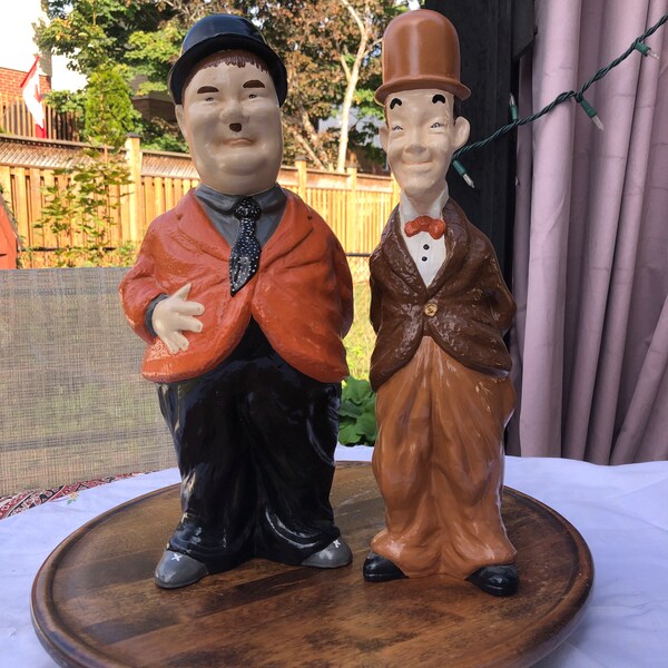 Figurine De Collection Oliver Hardy - Laurel Et Hardy - Fabriquée En Espagne