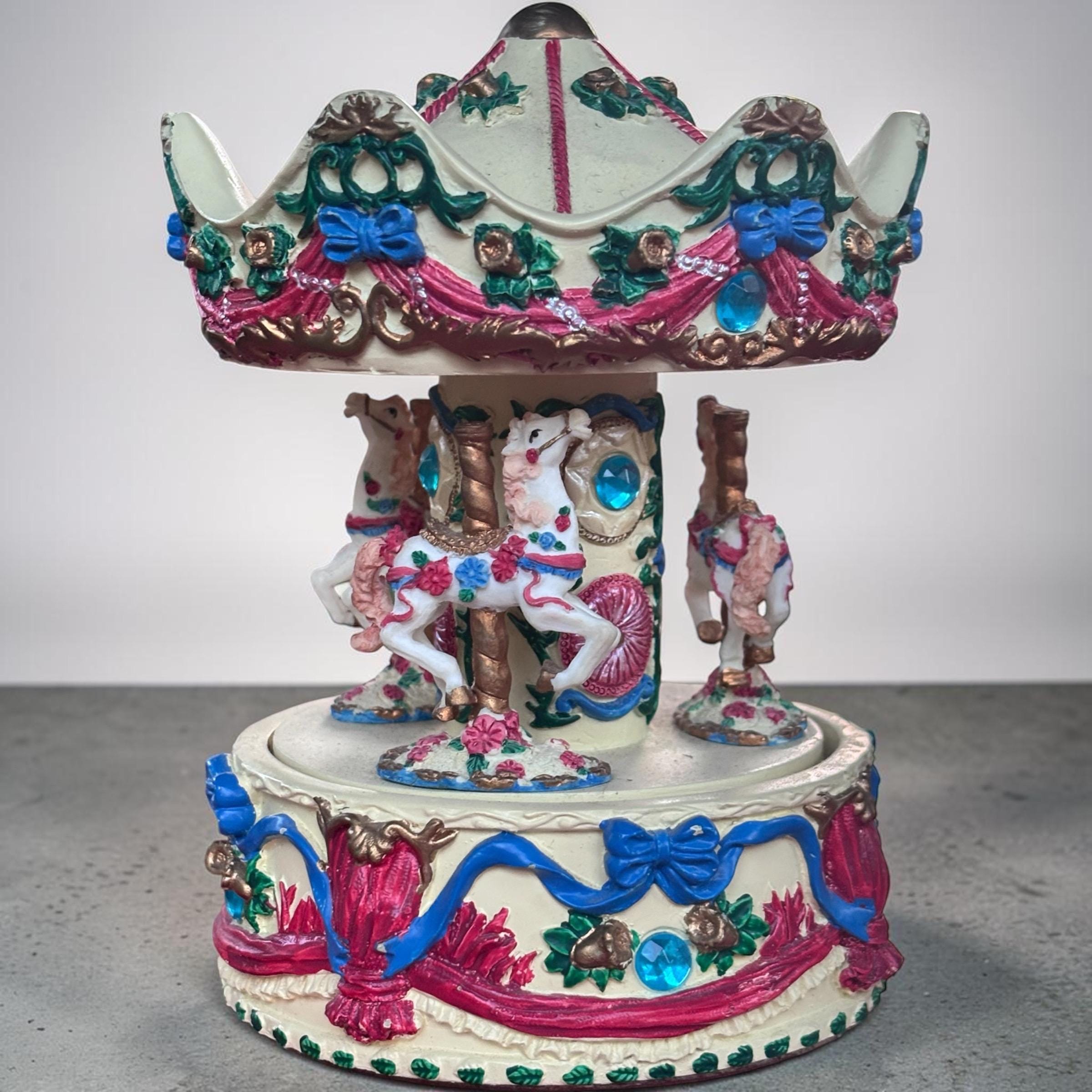Porcelain Merry Go Round - Etsy