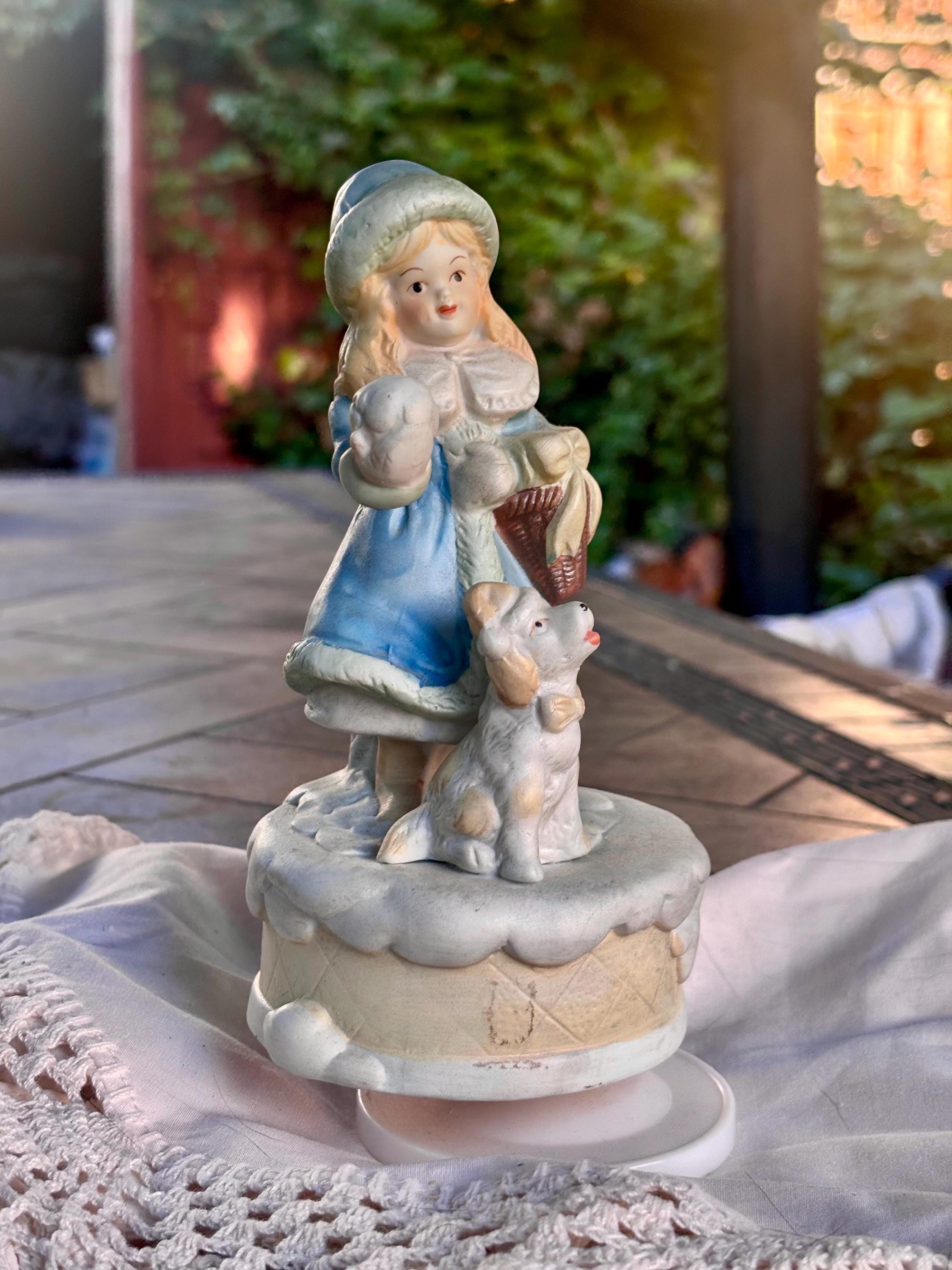 ☆Noel☆ 品 Vintage Noel Girl Figurines - Etsy