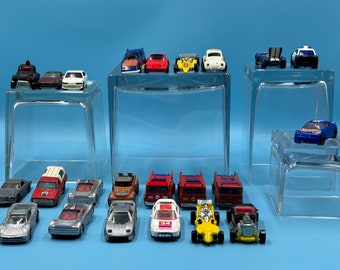 23 Hot Wheels Car Collection. Sold As One Lot. Various Ages Feom 1970s, 1980s, and 1990s. Die Cast Cars.  Vintage.