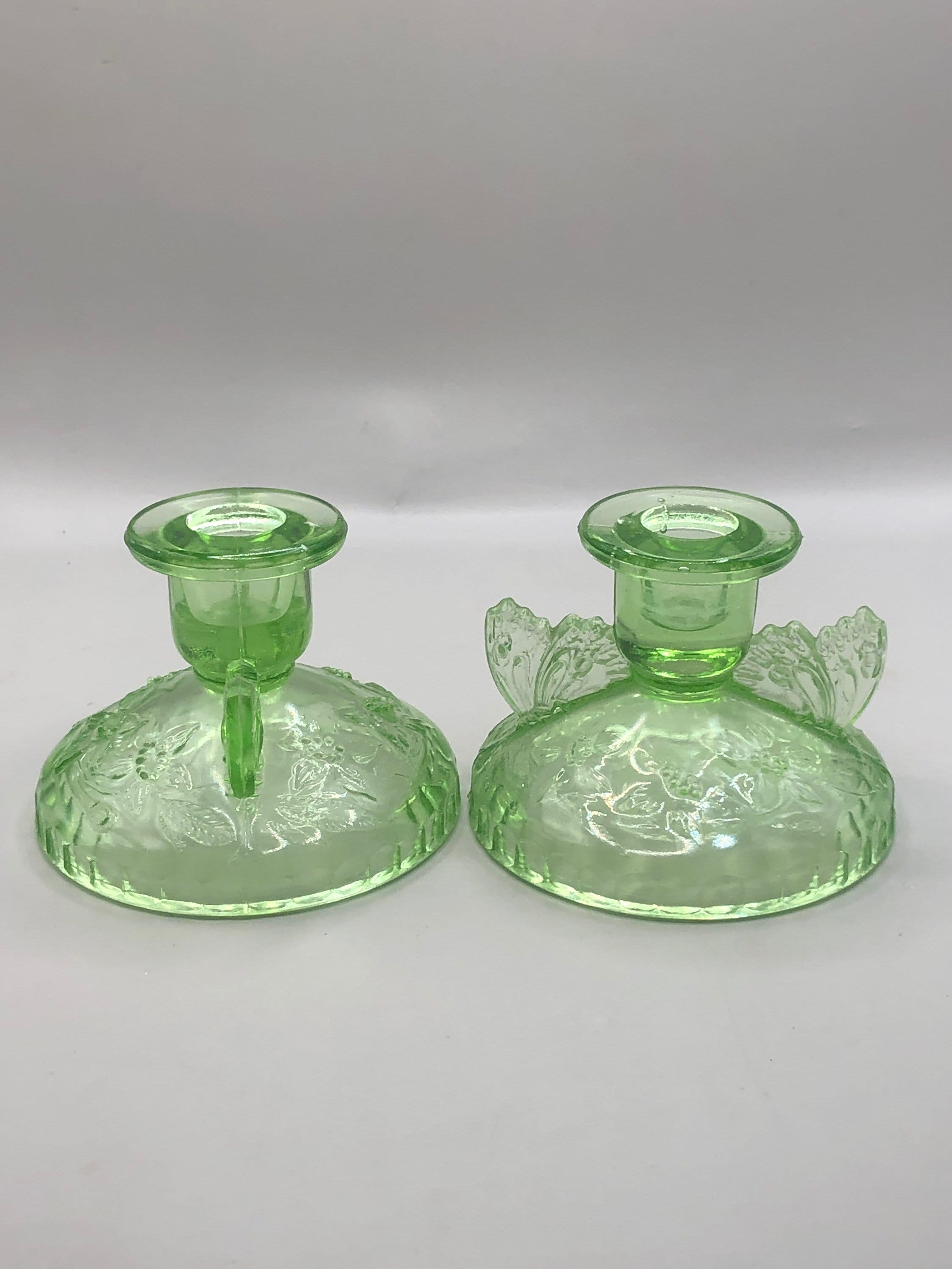 1930c Hazel Atlas Green Depression Glass Pieces Sold Separately - Etsy
