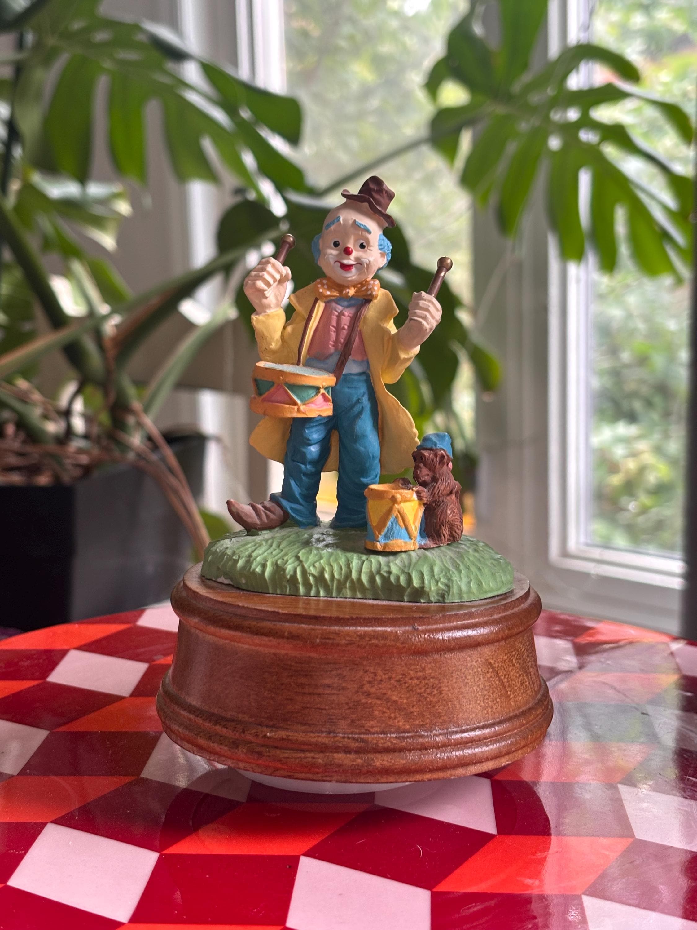 Send in the Clowns Music Box - Etsy