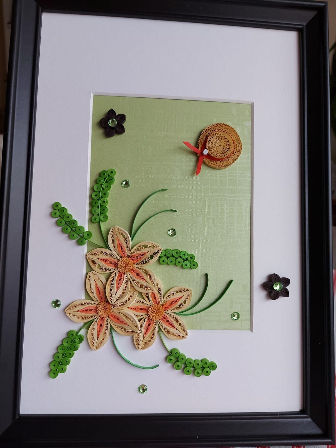 Quilling Art Framed Quilling Art Quilling Paper Framework Etsy