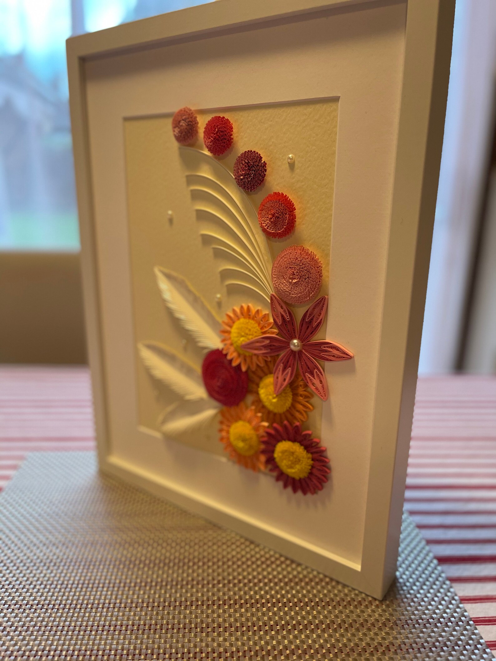 Quilling Art Framed Quilling Art Quilling Paper framework Etsy France